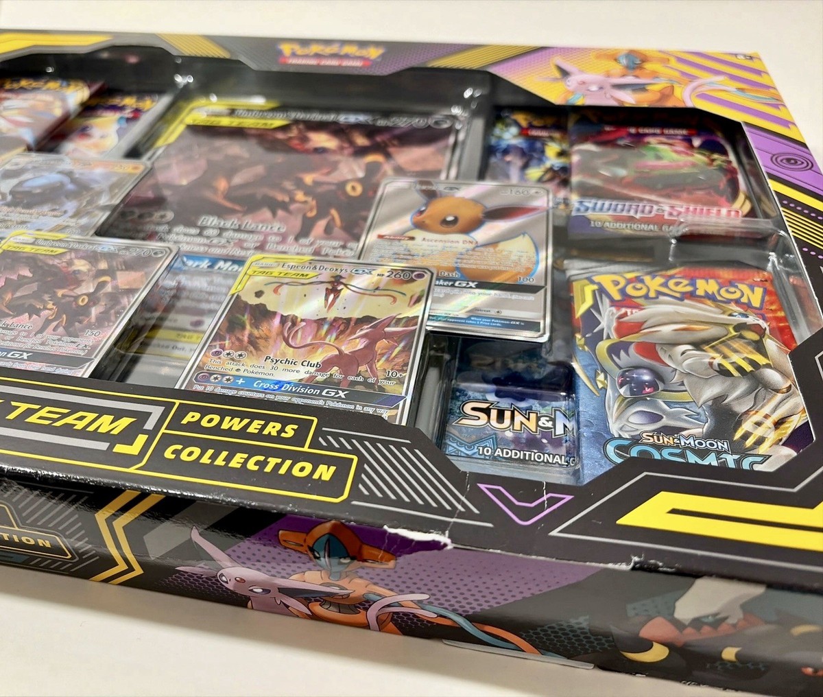 Tag Team Powers Collection Box Sealed Umbreon & Darkrai Sun & Moon