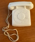 Vintage Mattel Barbie Doll White Rotary Desk Phone 1960s Telephone No 953