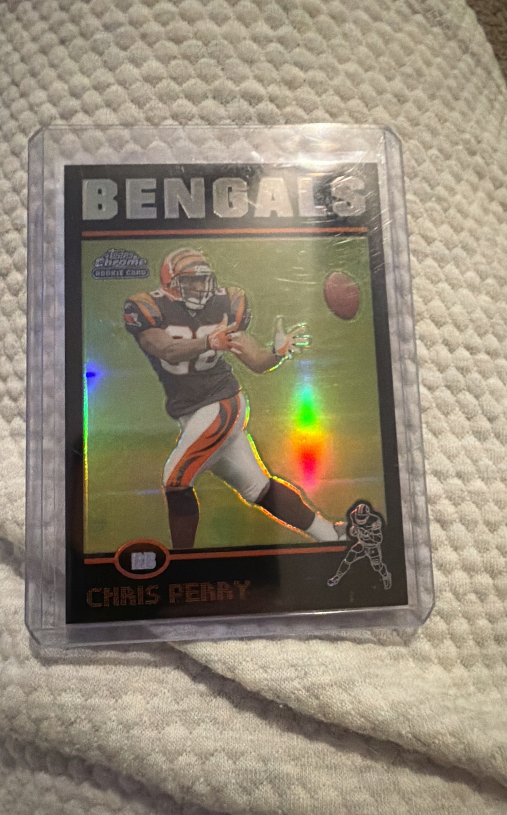 Chris Perry Topps Chrome #200 Black Refractor