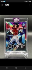 2025 topps Archives Bowman Futurist Chrome Autograph  Corbin Carroll 08/10