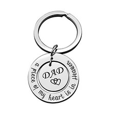 Dad Memorial Jewelry Gift Dad Memorial Keychain Loss of Father Gift Sympathy