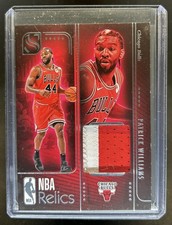 2024-25 Panini Silhouette Patrick Williams NBA Patch #REL-PTW Bulls