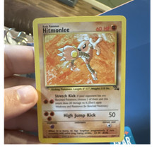Wizards Pokémon TCG Hitmonlee 22/62 Fossil Unlimited Uncommon English 60HP-7 on eBay
