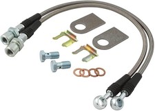 Comprehensive Stainless Steel Brake Hose Kit For Gm Metric Brakes - Easy Install