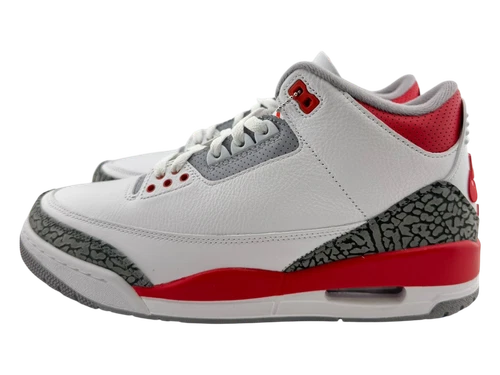 Nike Air Jordan 3 Fire Red Sneakers US 8.5 New with Box