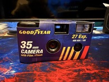 Goodyear 35mm 400 ASA / ISO 27 exp. disposable camera with film / flash