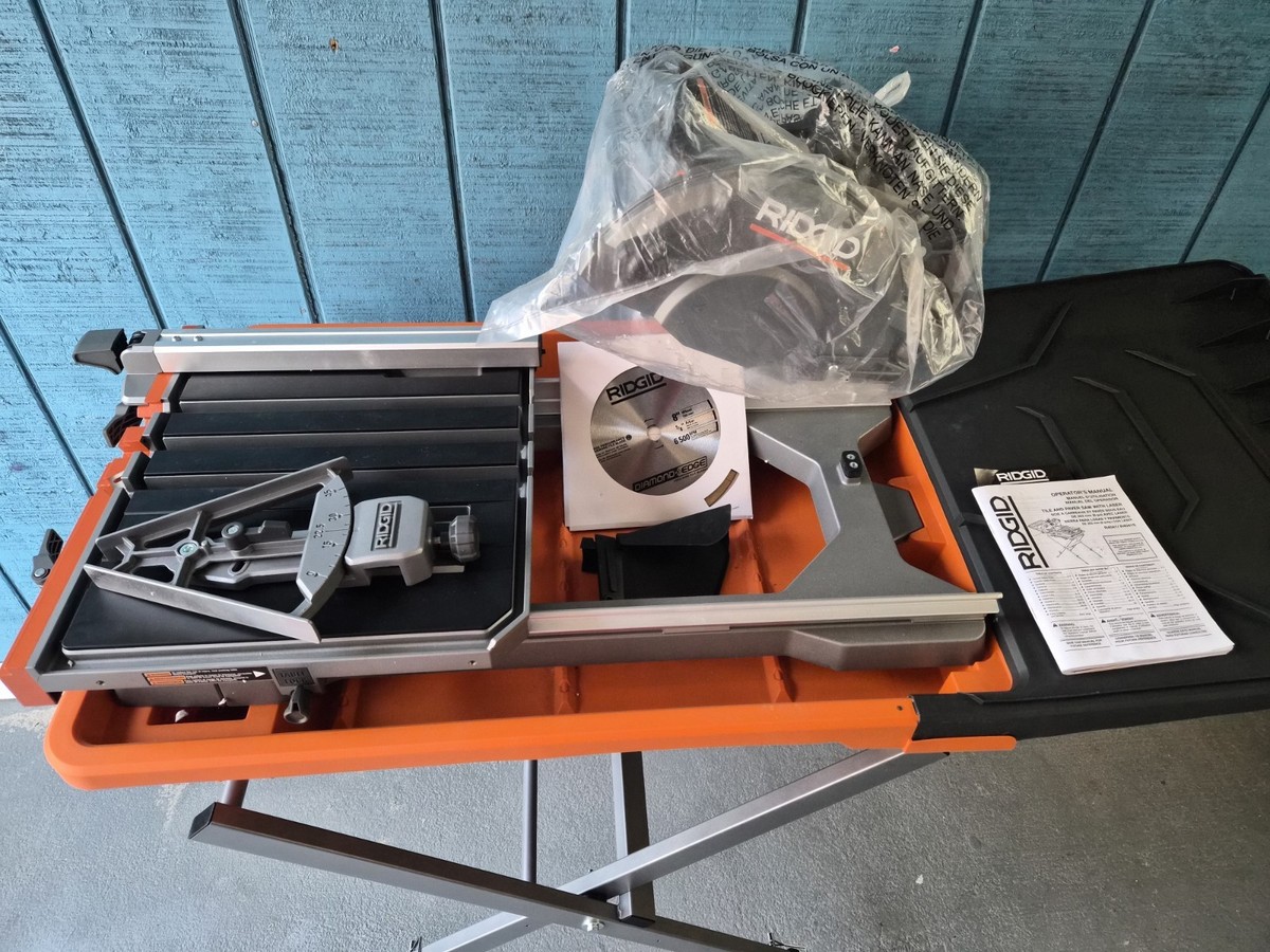 RIDGID R4041S 120V 8 inch Tile Saw for sale online | eBay