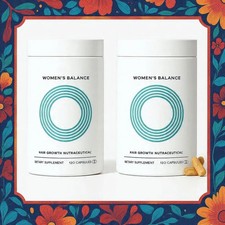 Women's Balance package Growth nutrients, Ages 45 and Up, 120 Count, Hair of 2