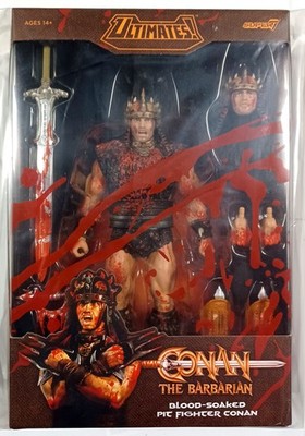 CONAN THE BARBARIAN Blood Soaked Pit Fighter Conan - Ultimates - Super7 - 18 cm