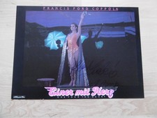 Nastassia Kinski autograph signed A4 cinema poster picture "One with heart"