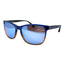 ROBERT GRAHAM - TREVOR NAVY 58/17/145 - BLUE / BROWN - NEW Authentic SUNGLASSES