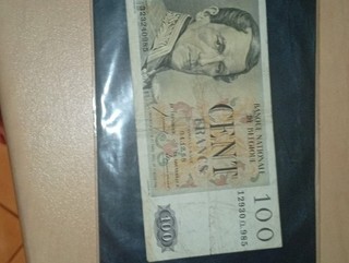 Lot De 5 Billet Belgique