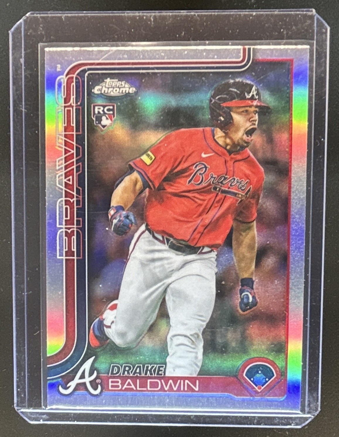 2025 Topps Chrome Update Drake Baldwin RC Refractor Rookie #USC96 Braves