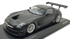 Minichamps 1/18 Scale 151 113101 - Mercedes-Benz SLS AMG GT3 Street 2011 Black