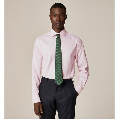 pink spread collar dress shirt J.Crew Slim Bowery Performance Stretch Dress Shirt Spread Collar Pink S NWT