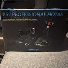 Logitech X52 Professional HOTAS Throttle  Stick Simulation Controller