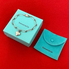 TIFFANY & Co. Bracciale con cuore intagliato bracciale argento 925 argento 29040