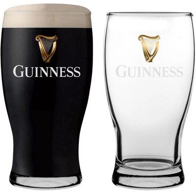 Set aus 12 x Guinness Tulpe Pint Gläsern 20oz Brandneu Original