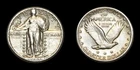 1923-S Standing Liberty Quarter San Francisco US Mint American Coin - Excellent
