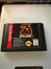 Mortal Kombat 3 (Sega Genesis) Game Cartridge 1995