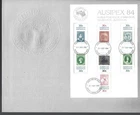 AUSIPEX 84 MINIATURE SHEET, 1984. AUSTRALIA POST FIRST DAY COVER. FDC