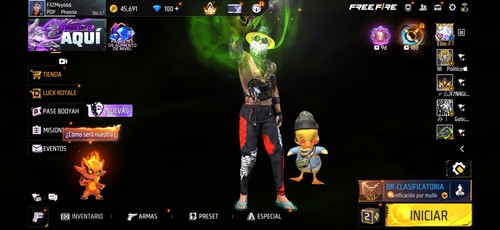 Free Fire Game Account Level 67 - 45,691 Coins 100+ Diamonds Elite-F7 FXZMey666