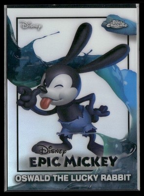 2026 Topps Disney Neon #EM-5 Oswald the Lucky Rabbit Epic Mickey