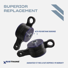 Autoacer - 2pc Front Lower Control Arm Poly Bushings Bracket Kit For Ls430 01-06 Autoacer - 2pc Front Lower Control Arm Poly Bushings Bracket Kit For Ls430 01-06