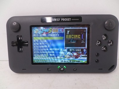 Family Pocket NES Super Games Digital Handheld Gaming Pad Slim Station GP40 READ