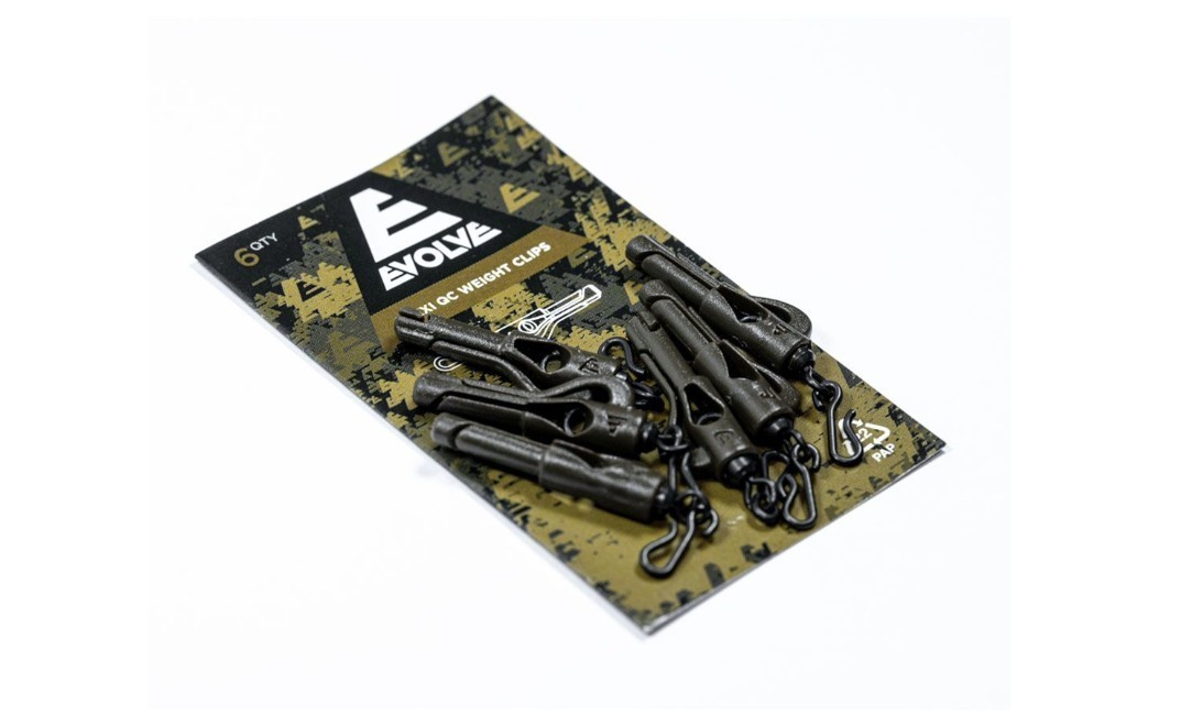 Evolve Tackle Flexi QC Weight Clip - Carp Fishing Terminal Tackle -Free Delivery