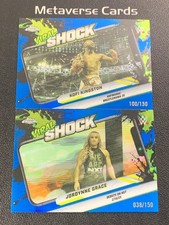 2026 Topps Chrome WWE Viral Shock Jordynne Grace Kingston Blue Ref /150 Lot*2