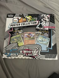 Pokemon TCG SV10.5 Black Bolt & White Flare Unova Poster Collection Box