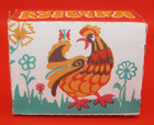2 Vintage Wind Up Mechanical Birds Feeding Chicken w/ Box Tin Litho Belarus Toy — photo 4