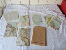 ŚWIAT WOKÓŁ NAS tygodniowe paragony Berliner Morgenpost 1956 mapy