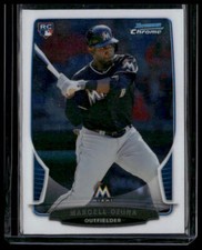 2013 Bowman Chrome #108 - Marcell Ozuna Rookie RC