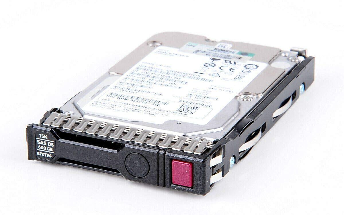 870757-B21 HPE 600GB SAS 12G 15K SFF SC DS HDD 190017116891| eBay