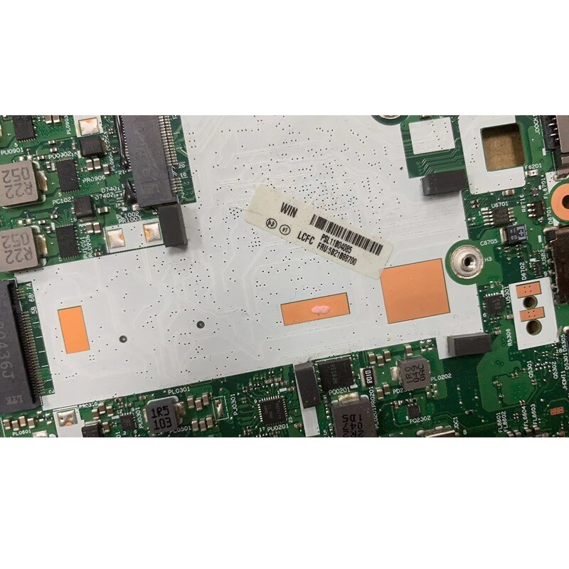 NM-D351 For Lenovo ThinkPad T14/T15 Gen 2 Motherboard I7-1165G7