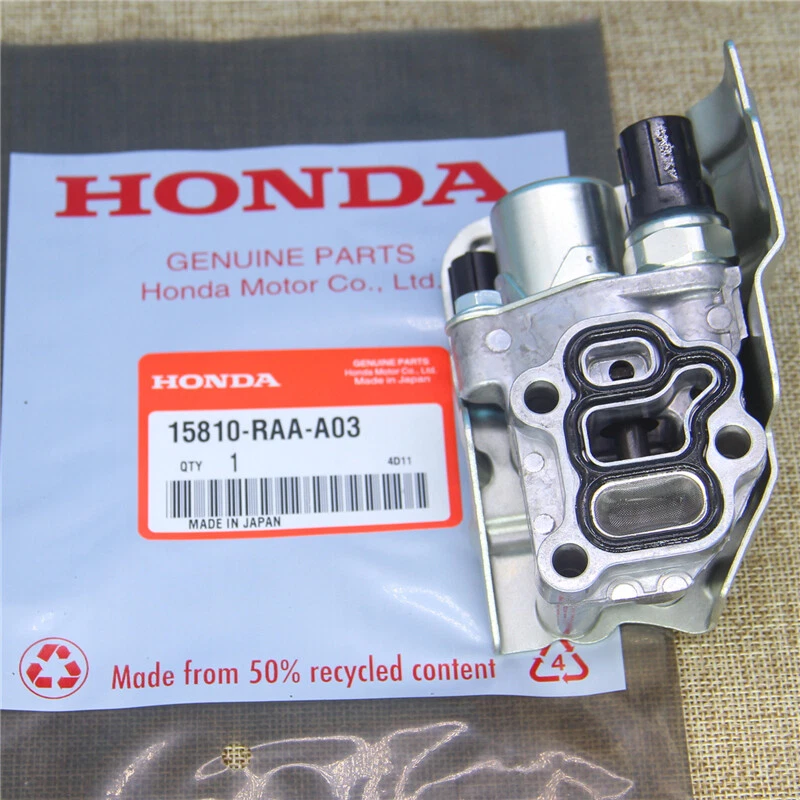 Válvula de carrete solenoide 15810RAAA03 VTEC para Honda CR-V 02-2009 Accord 2003-2007 Foto 2 de 4