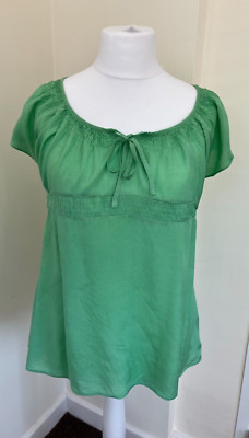 Dorothy Perkins Blouse   - Size 16 UK/ 44 EU  - Green