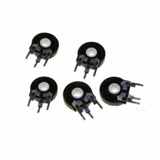 5 Piher PT15NH 10Khm Standing Trimmer Poti Trimmoti PT15 NH 10K 010704-