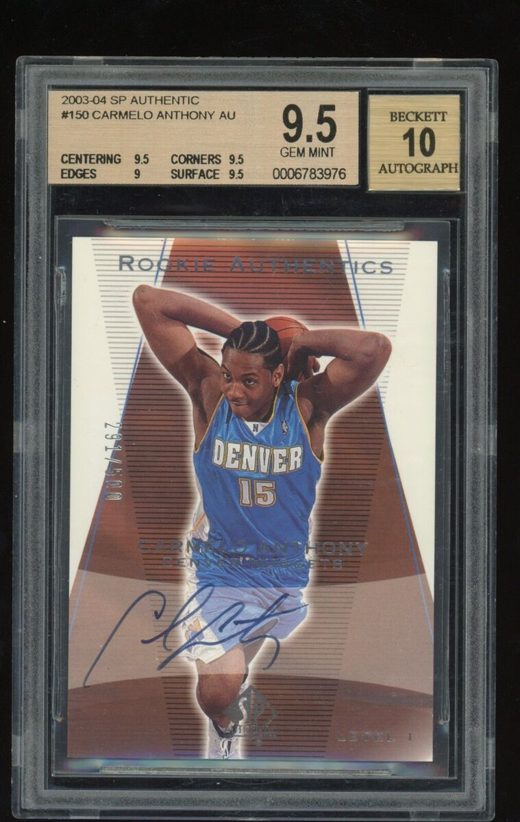 NBAカード　Carmelo Anthony auto /5 carmelo anthony rookie card auto | eBay