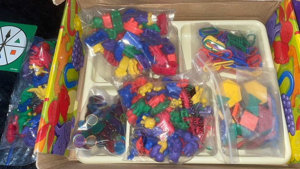 LEARNING RESOURCES SUPER SORTING SET AGE 3+ BOXED WITH INSTRUCTIONS ...