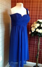 EVER PRETTY One Shoulder Petal Prom Summer Party bridesmaid  Dress Size 10