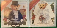 STEIFF Bears Margaret Strong Museum BRIDE and GROOM Teddy Bear PAPER DOLLS
