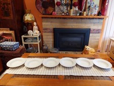 VTG  SELTMANN WEIDEN BAVARIA W. GERMANY REGINA PORCELAIN RIMMED SOUP BOWLS X6