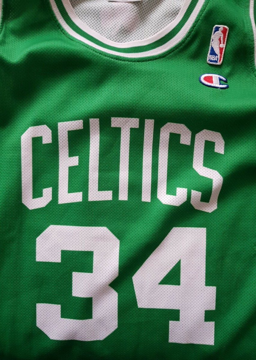 celtics 34 pierce ゲームシャツ　NBA Reebok バスケ 2002-06 Boston Celtics Pierce #34 Reebok Away Jersey (Very
