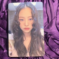 Jennie BLACKPINK Born Pink Heart Edition Celeb KPOP Girl Photo Card Curls