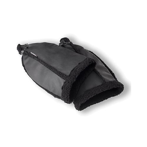 Manchons vélo simili cuir noir imperméables isolant du froid et de l'humidité