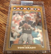 08 Chrome Gold Refractor Tom Brady MVP GOAT 38/199 GEM Uncirculated Never Opened