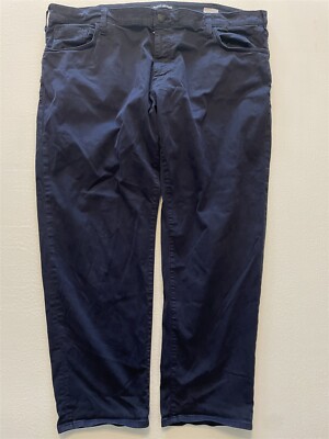 Mavi Jeans Co 46 x 30 Zach Straight Leg Deep Navy Soft Touch Flex Jeans
